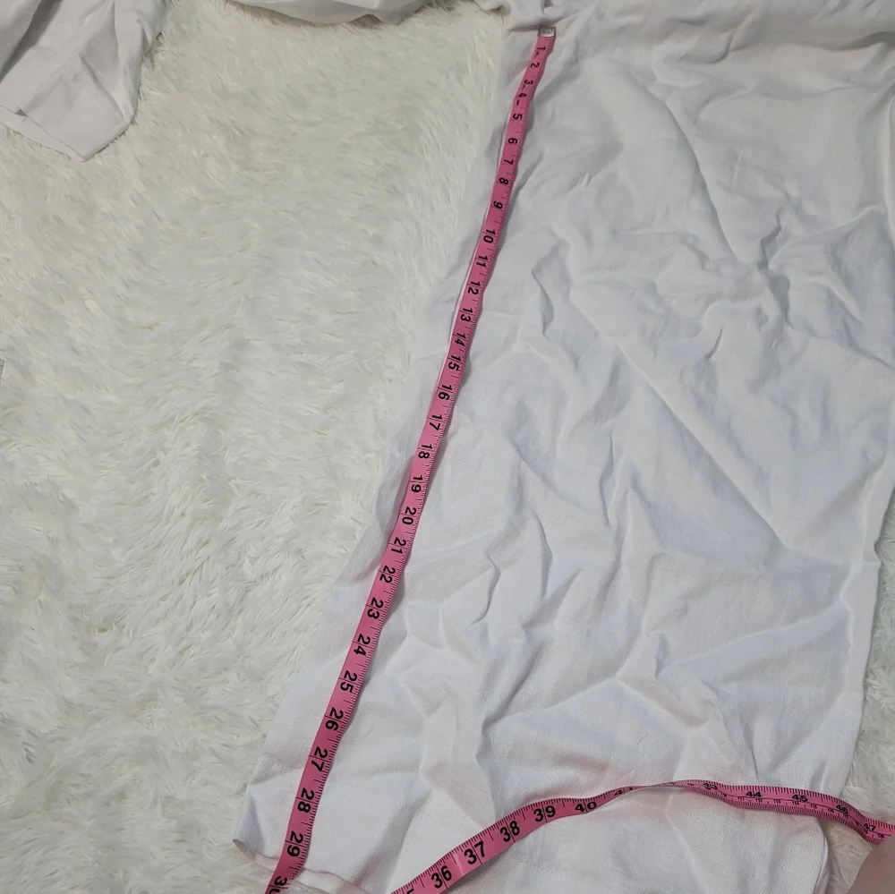 NWT Madewell The Harlow Wide-Leg Pant, Size 14 White NL450 - Picture 8 of 8